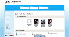 Desktop Screenshot of letohighschool.org