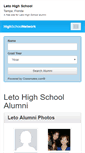 Mobile Screenshot of letohighschool.org